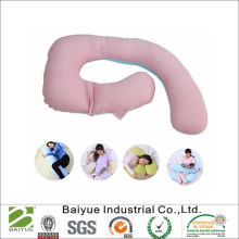 100% Cotton C-Shaped Body Support Pillow Pregnancy Pillow